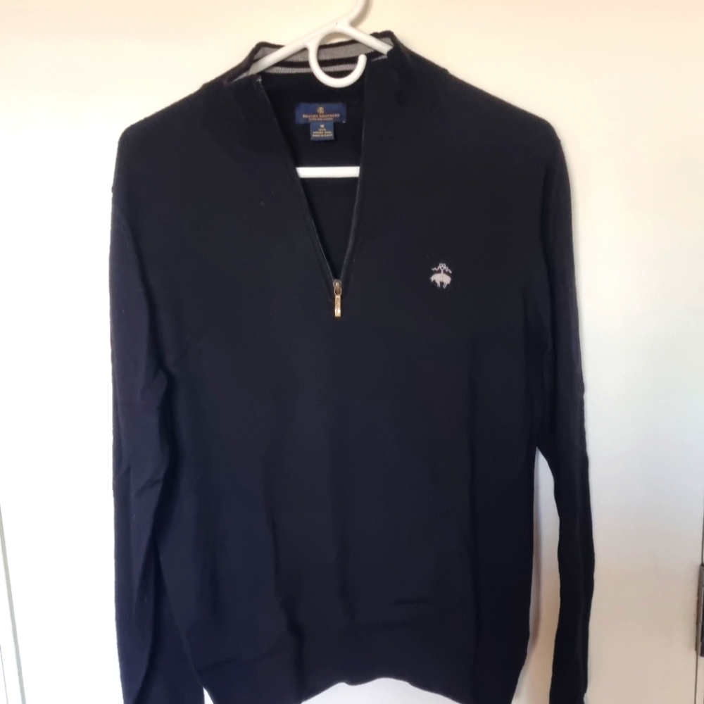 Brooks Brothers zip up sweater